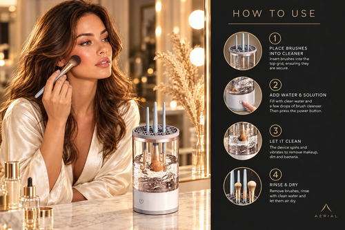 Aerial™ Renew Electric Makeup Brush Cleaner
